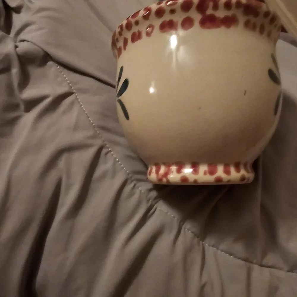 Vintage HEART Pottery Stoneware Valentine's Day